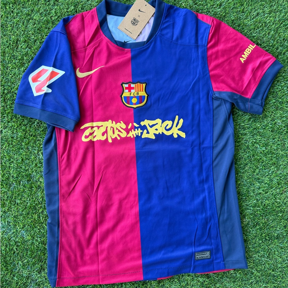 Men’s Nike Red and Blue Barcelona Jersey for Fans 24/25 -LIMITED EDITION LaLiga - Picture 4 of 4